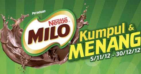 Peraduan "Kumpul & Menang" Nestle Milo - Malaysia Online 