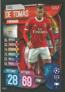 Topps Match Attax UEFA Champions League 2019-2020 (International Variant) SL Benfica Set