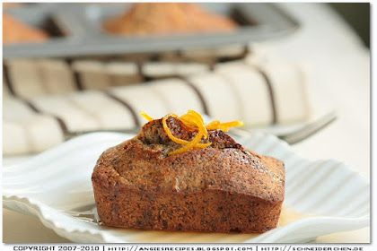 Orange and Poppy Seed Friands