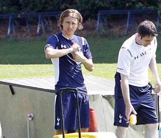 Modric is training in London