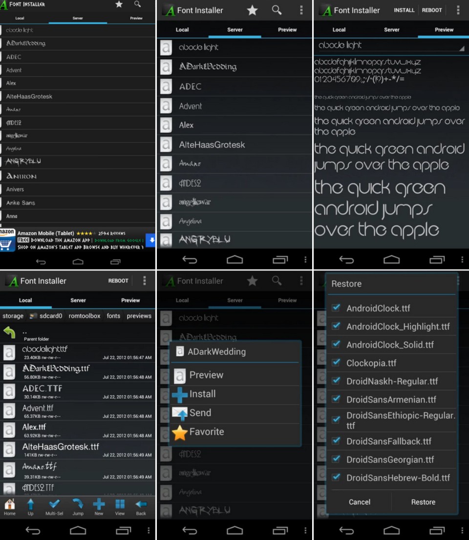 Cara Mengubah Font Pada ponsel cerdas Android Lollipop 