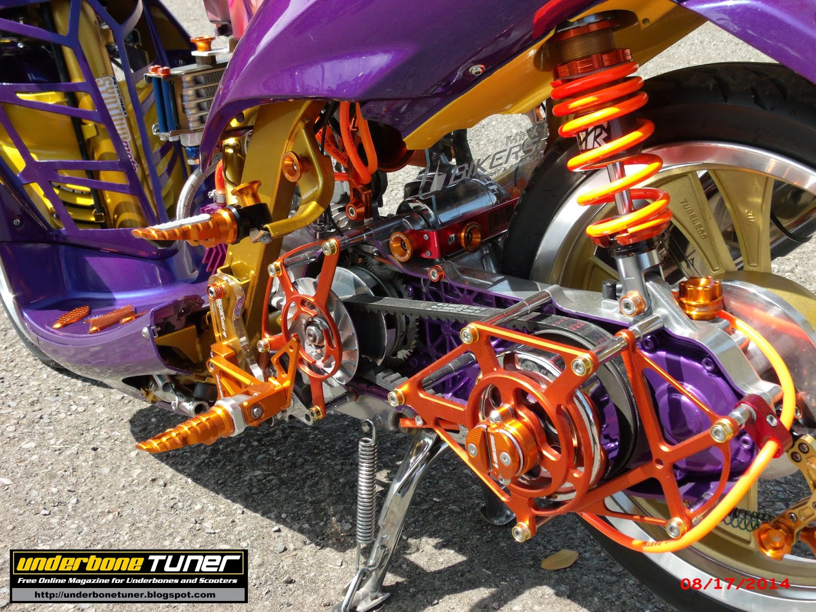 Underbone Tuner US1 Scooter Club Modified Yamaha MIO Amore