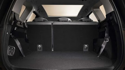 Renault Grand Scenic coffre intérieur avec 5 sièges places