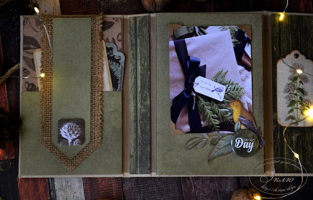 блокнот, notebook, ScrapМир, Cozy Forest, студия "Эклю", @irina_koshchavtseva @dasha_tarasova @studio_eklyu