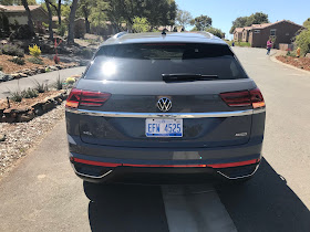 Rear view of 2020 Volkswagen Atlas Cross Sport