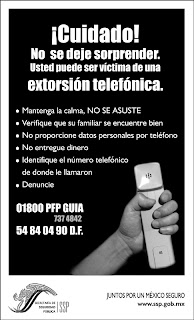 extorsiones telefonicas