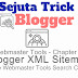 Blogger Sitemap Google Webmaster Tools