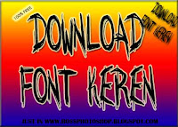 font keren photoshop