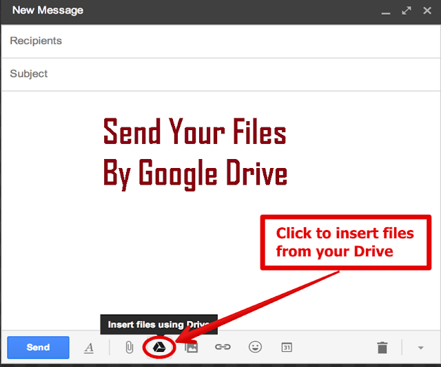  How to send files by google drive