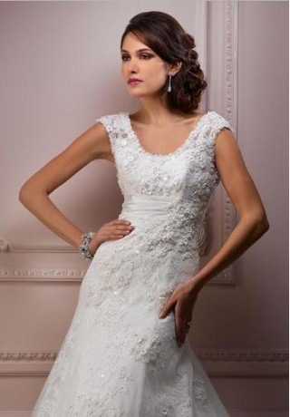 And this just one of the beautiful lace wedding dresses