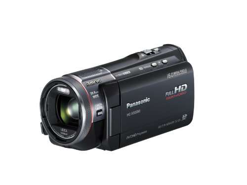 Panasonic X900MK 3MOS 3D Full HD SD Camcorder with 32GB Internal Memory (Black) HC-X900M
