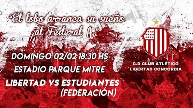 Libertad debuta primero. El 9 espera.  Regional Amateur