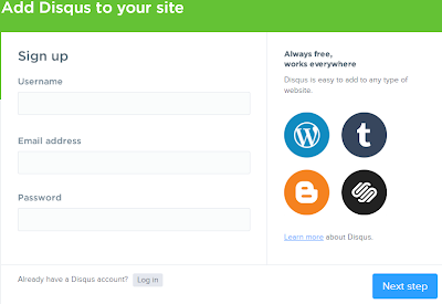 disqus for Blogger