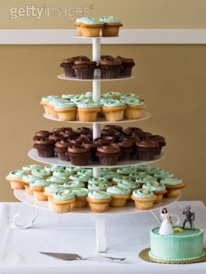 Vanilla Cupcake Wedding Cakes Pictures