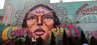 El arte urbano también está presente en Coney Island.