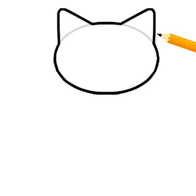 COMO DESENHAR UM GATO FOFO 