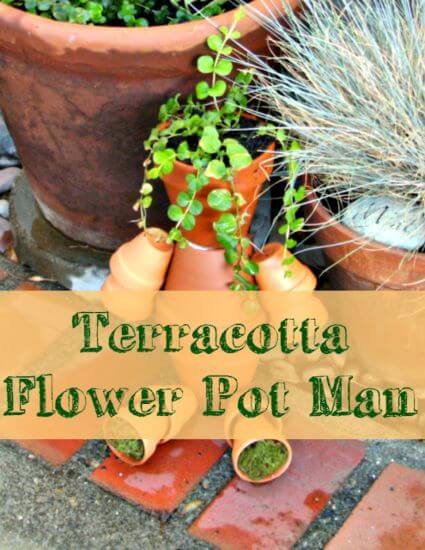 How To Make A Terracotta Flower Pot Man
