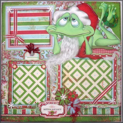 Christmas scrapbook