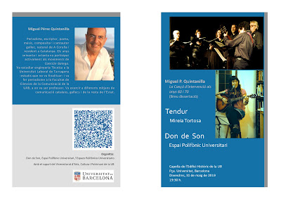 Don de Son / Tendur, programa de man do concerto (1)