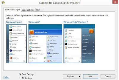 [DOWNLOAD] ClassicShell Start Menu pada Windows 8