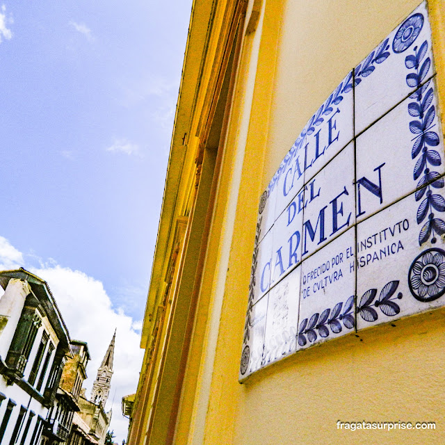 Bairro de La Candelaria em Bogotá