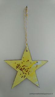 Etoile de Noël à imprimer dessin étole à imprimer étoile à découper étoile à coller dessin étoile maternelle étoile de Noël à suspendre étoile en carton  étoile avec des paillettes étoile à la peinture étoile DIY