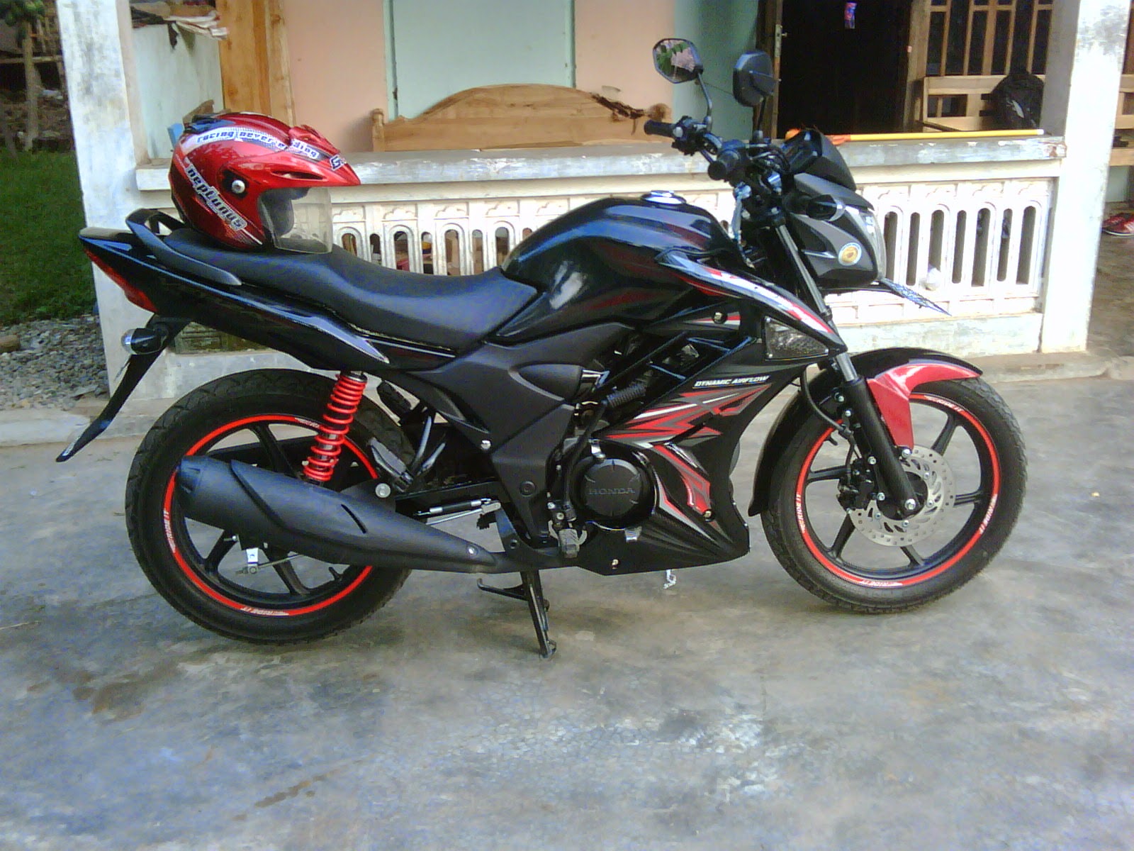 Honda Verza 150 Honda Verza Modif Half Fairing