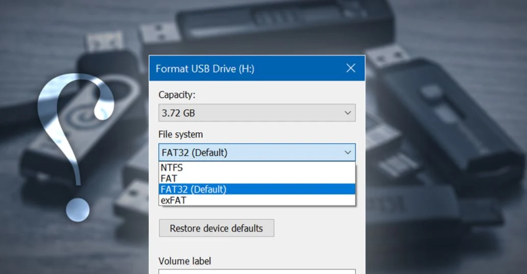 كيفية-إختيار-أفضل-نظام-ملفات-File-System-للفلاش-ميموري-USB-عند الفورمات