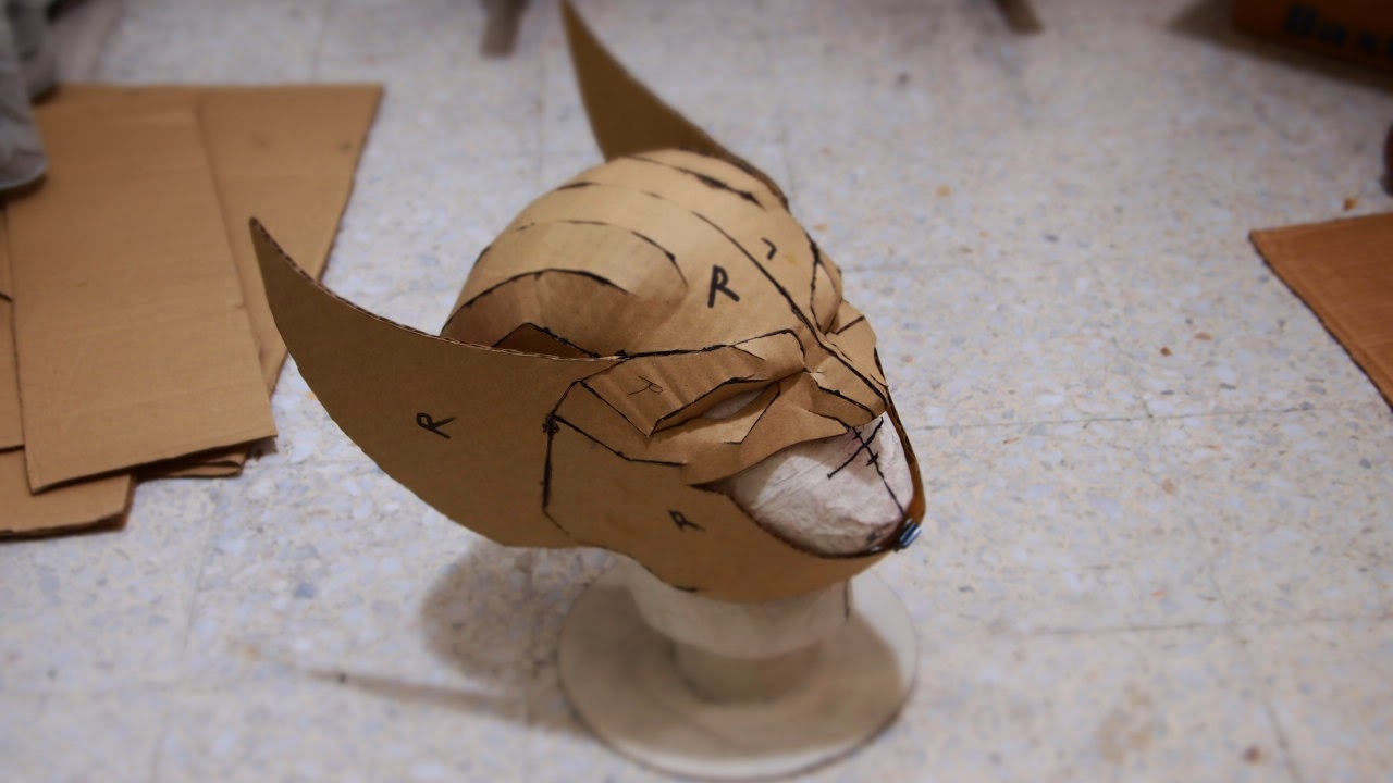 Dali-Lomo: X-Men Wolverine Costume Mask/Cowl DIY 