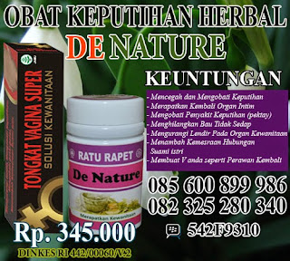 obat keputihan secara alami dan tradisional