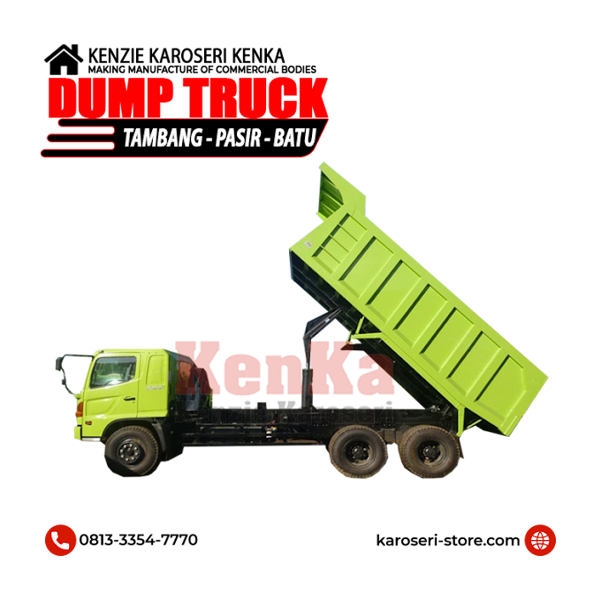 Karoseri Dump Truck Tronton 6x4