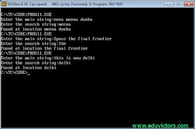 CBSE Class 12 - Computer Science - C++ Practical String Processing Snippet-11 Sub-String Handling (#cbseNotes)