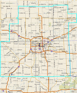 Map-GL&US-119-Lansing+East Lansing, MI-Metro