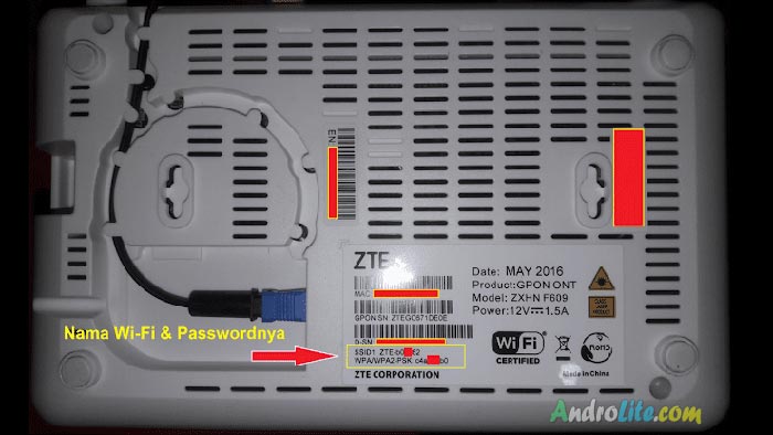 Cara Setting Login Ganti Password Zte F609 F660 Indihome 2021 Androlite Com