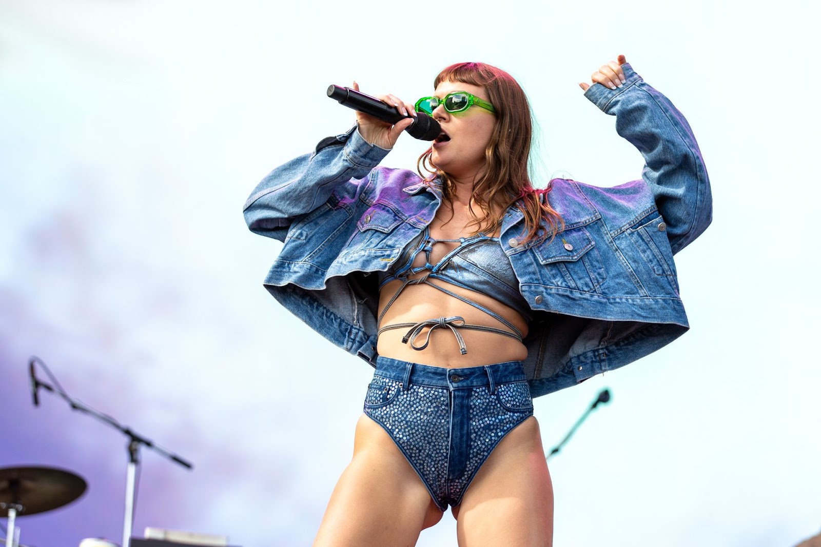 Tove Lo Flashes Her Boobs at the Lollapalooza 2022