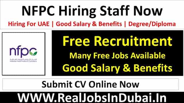 NFPC Careers Jobs Opportunities In Dubai - UAE 2024