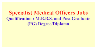 Specialist Medical Officers Jobs in Indo Tibetan Border Police