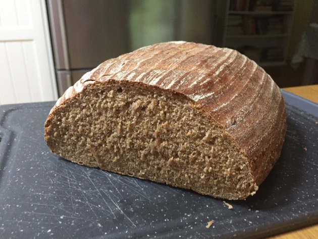 Rye bread with buttermilk starter - UPDATED