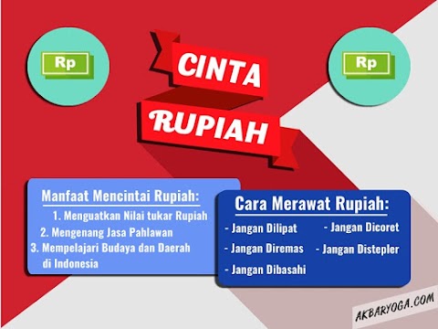 Apakah Mencintai Rupiah Itu Penting?