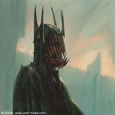 Boca de Sauron, o mensageiro do Senhor do Escuro
