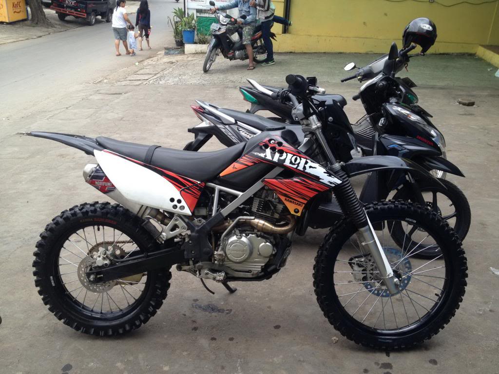 65 Harga Modifikasi Motor Trail Indonesia Terbaru Daun Motor