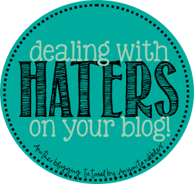 Use these four steps to successfully deal with the negativity from blog haters.