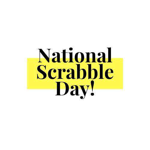 National Scrabble Day Wishes Unique Image