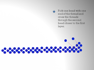 Two Needles Right Angle Weave tutorial (Bead matting)   