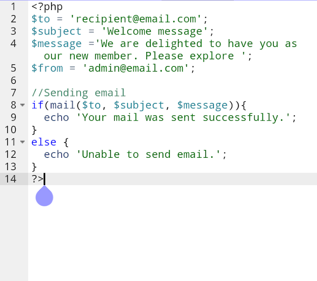 How to send email in PHP