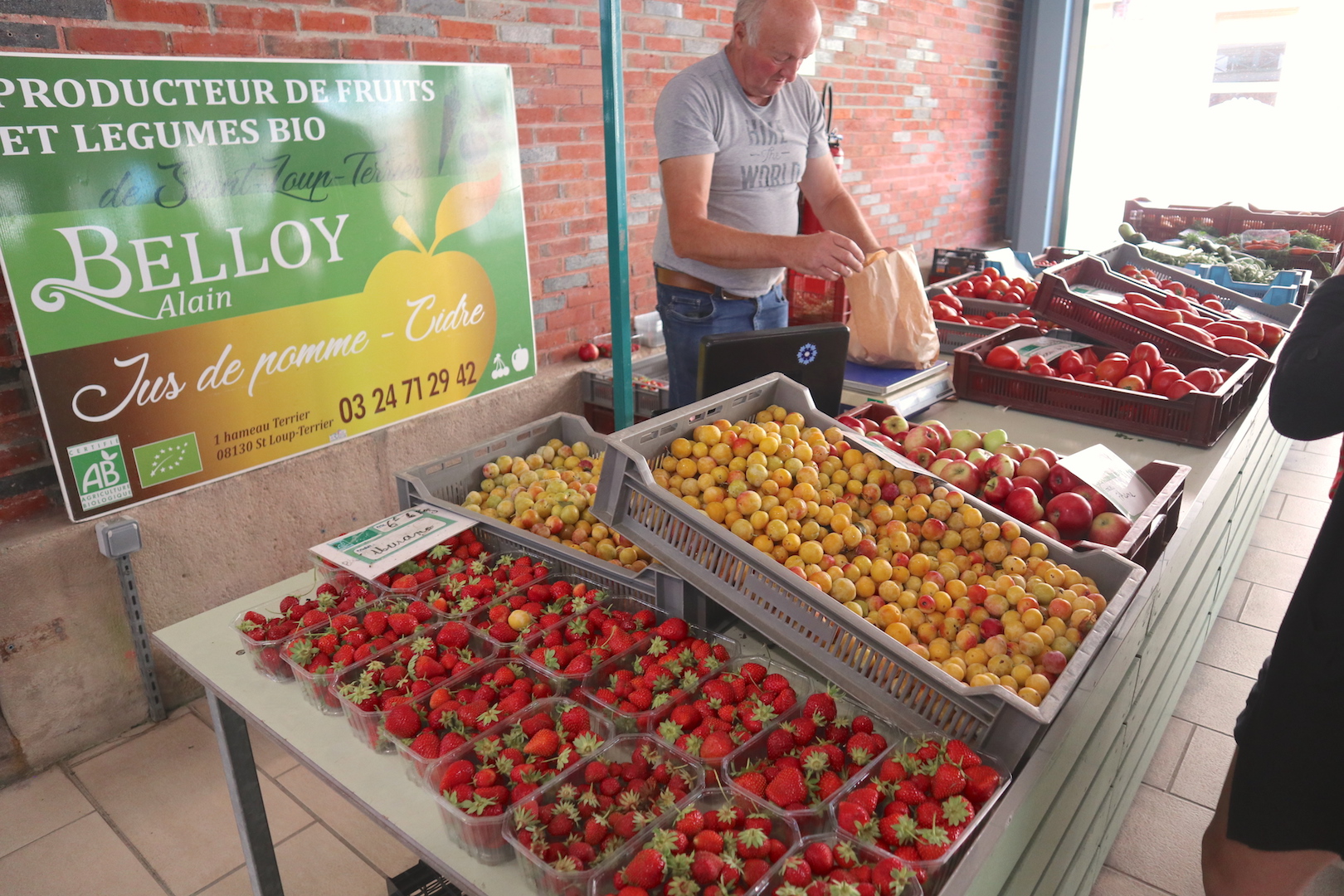 Saturday Market in France