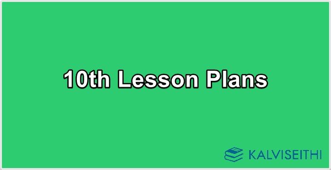 10th Lesson Plans