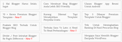 2 Cara Membuat Sitemap Blog Keren, Responsive Dan Thumbnail