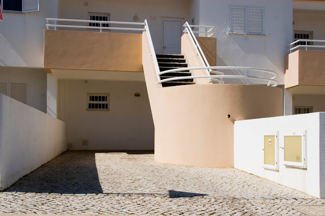Entrada do Alojamento_de_Férias T1 da Aldeia da Galé em Albufeira no Algarve