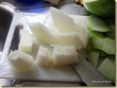 winter melon chunks